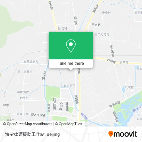 海淀律师援助工作站 map