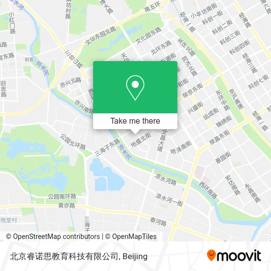 北京睿诺思教育科技有限公司 map