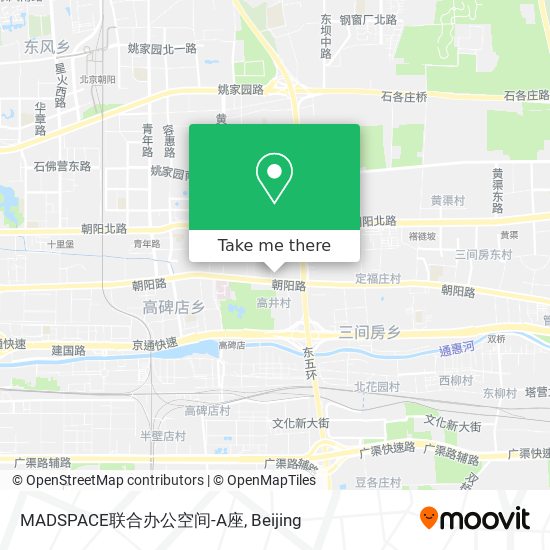 MADSPACE联合办公空间-A座 map