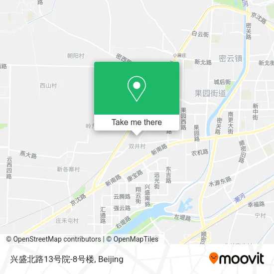 兴盛北路13号院-8号楼 map