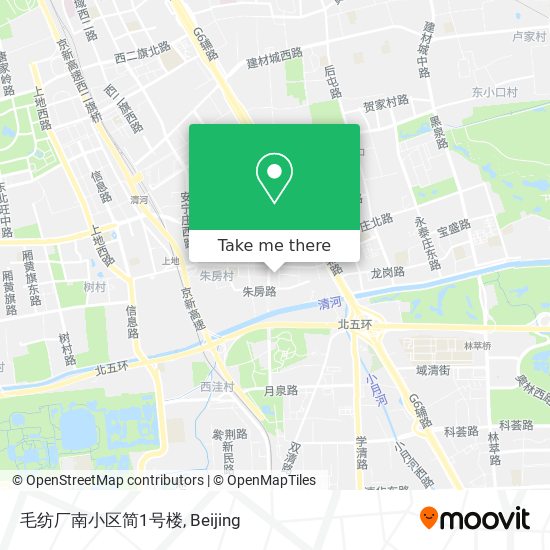 毛纺厂南小区简1号楼 map