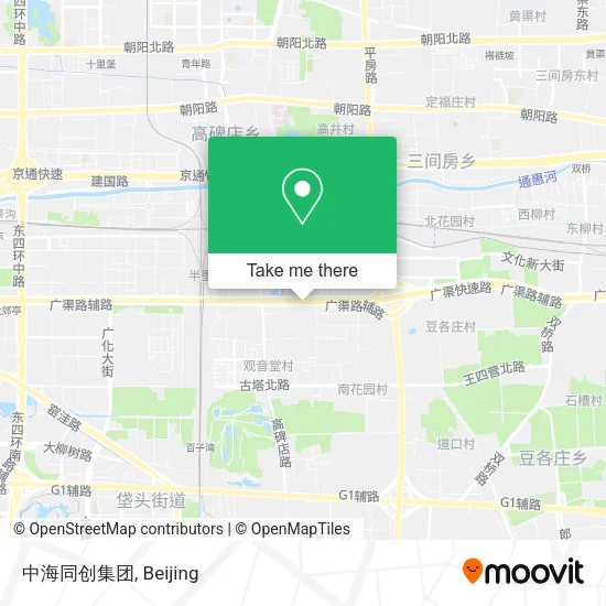 中海同创集团 map