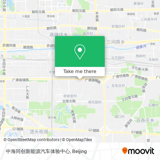 中海同创新能源汽车体验中心 map