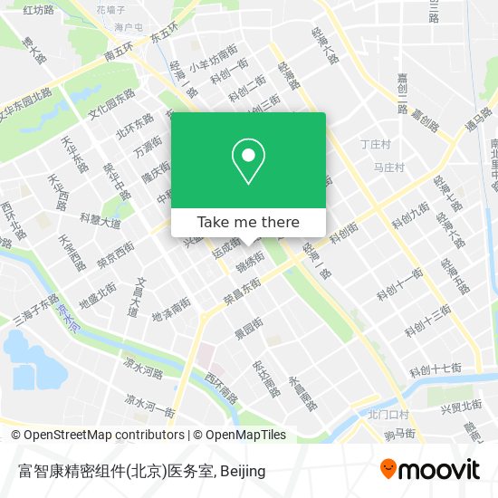 富智康精密组件(北京)医务室 map