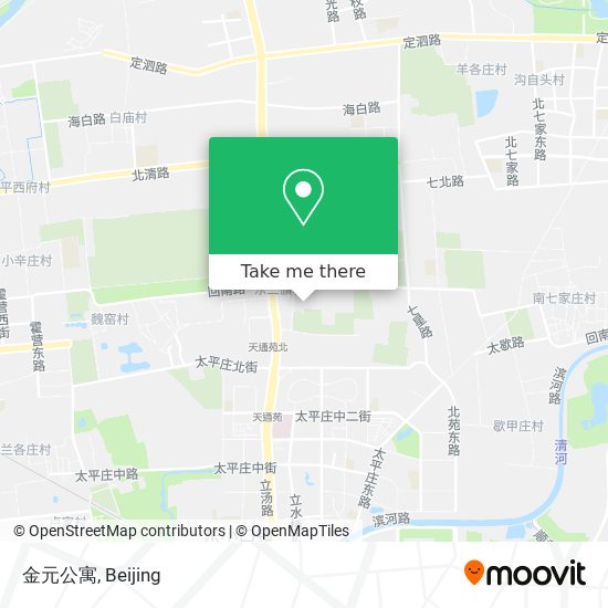 金元公寓 map