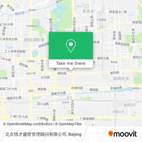 北京惜才盛世管理顾问有限公司 map