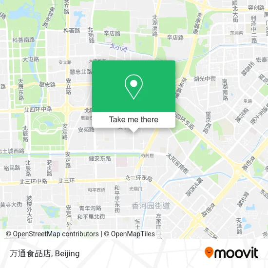 万通食品店 map