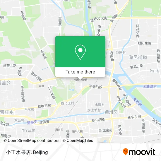 小王水果店 map