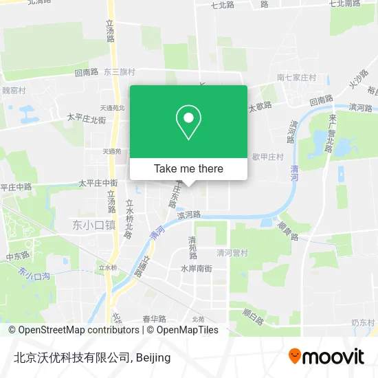 北京沃优科技有限公司 map