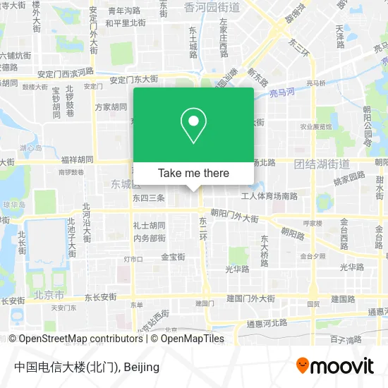 中国电信大楼(北门) map