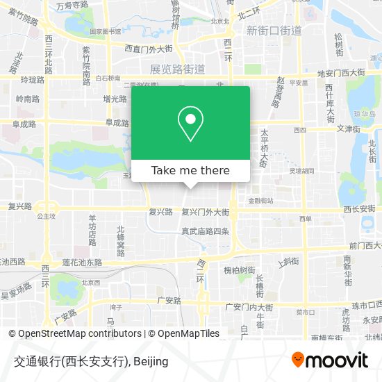 交通银行(西长安支行) map