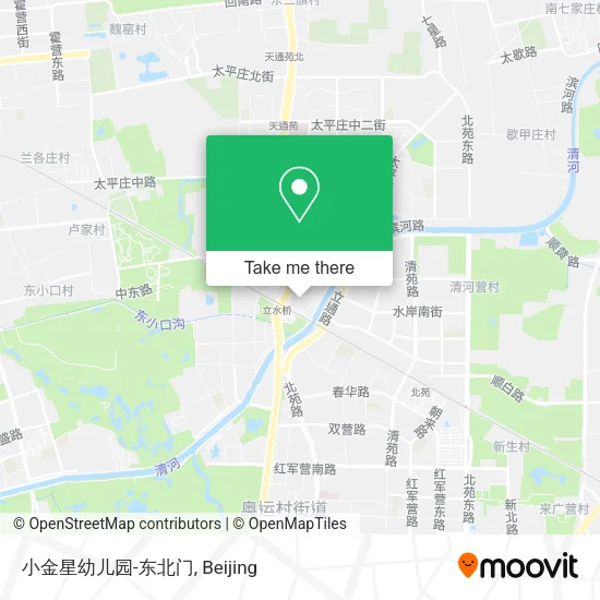 小金星幼儿园-东北门 map