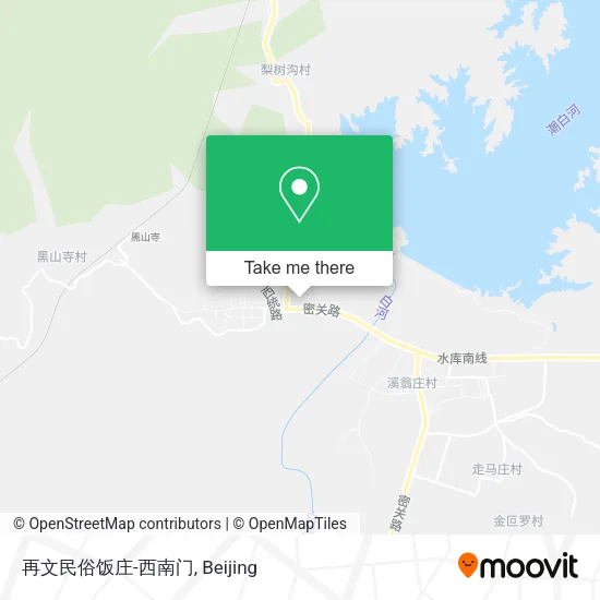 再文民俗饭庄-西南门 map