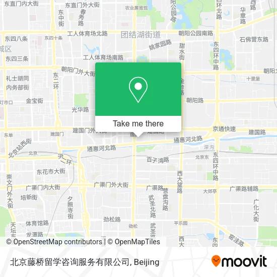 北京藤桥留学咨询服务有限公司 map