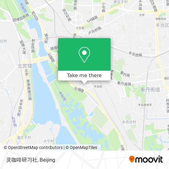 灵咖啡研习社 map
