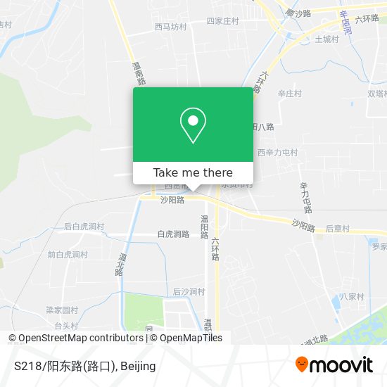 S218/阳东路(路口) map
