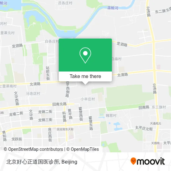 北京好心正道国医诊所 map