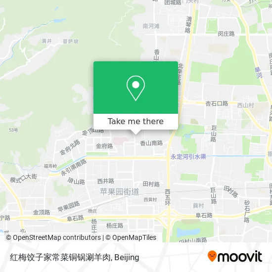 红梅饺子家常菜铜锅涮羊肉 map