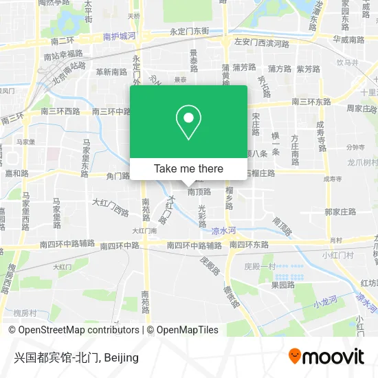 兴国都宾馆-北门 map