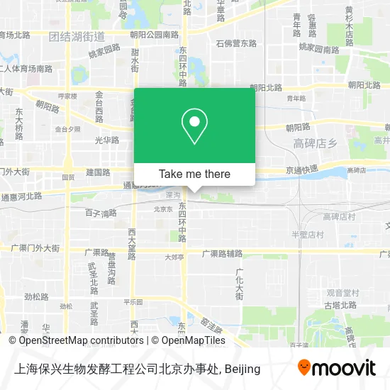 上海保兴生物发酵工程公司北京办事处 map