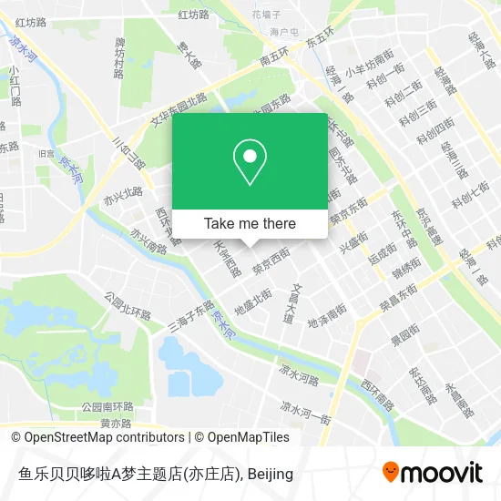 鱼乐贝贝哆啦A梦主题店(亦庄店) map