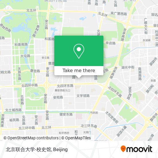 北京联合大学-校史馆 map