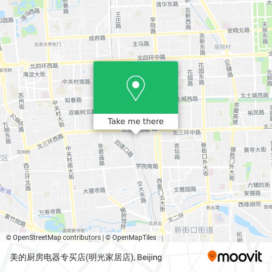 美的厨房电器专买店(明光家居店) map
