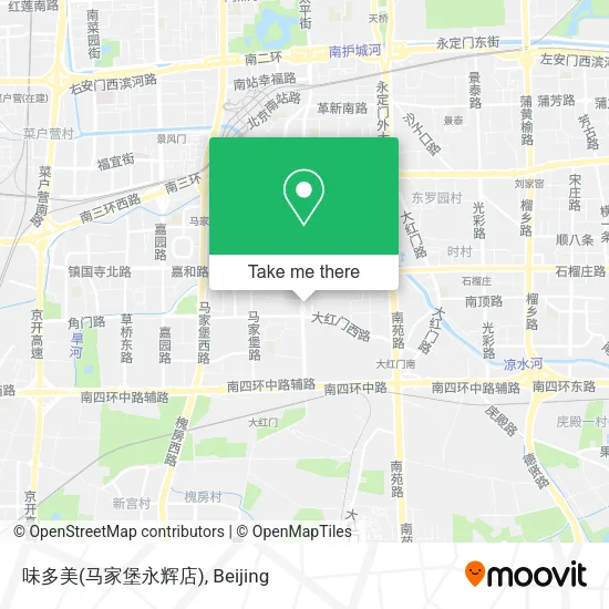 味多美(马家堡永辉店) map