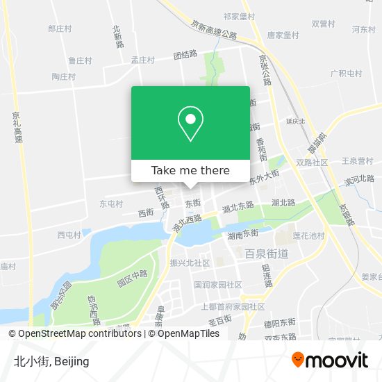 北小街 map