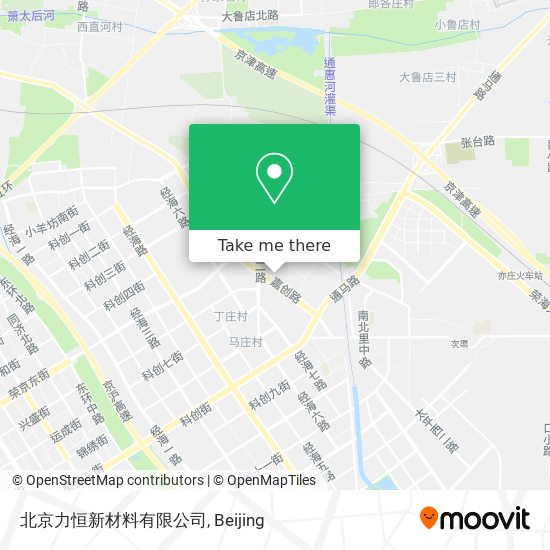 北京力恒新材料有限公司 map