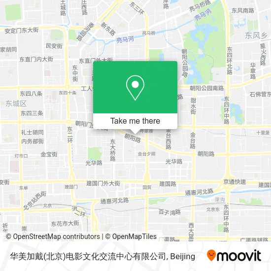 华美加戴(北京)电影文化交流中心有限公司 map