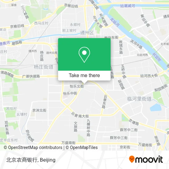 北京农商银行 map