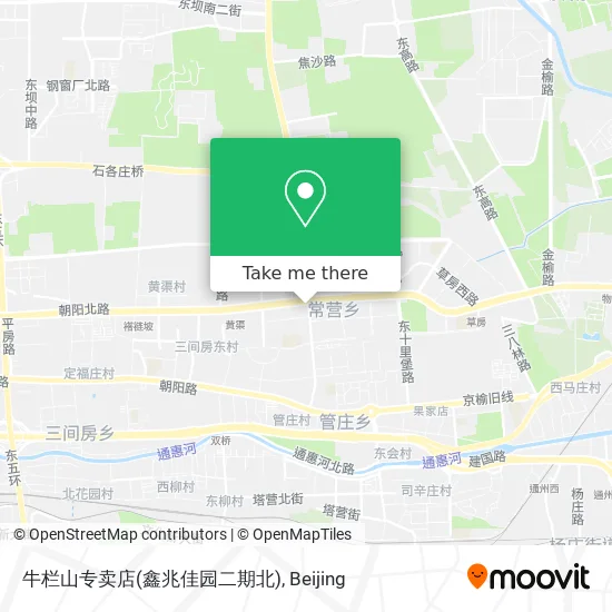 牛栏山专卖店(鑫兆佳园二期北) map