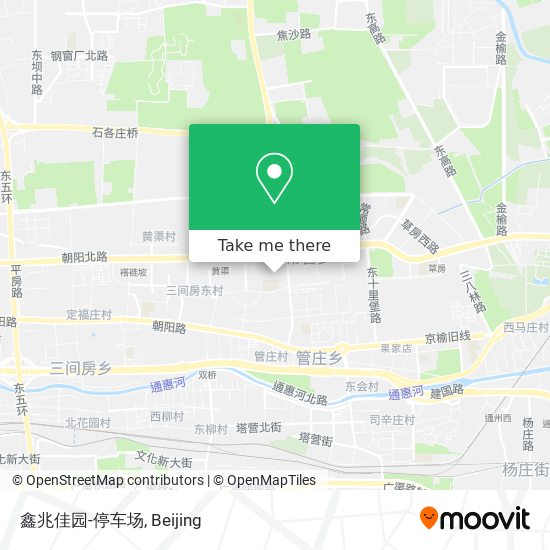 鑫兆佳园-停车场 map