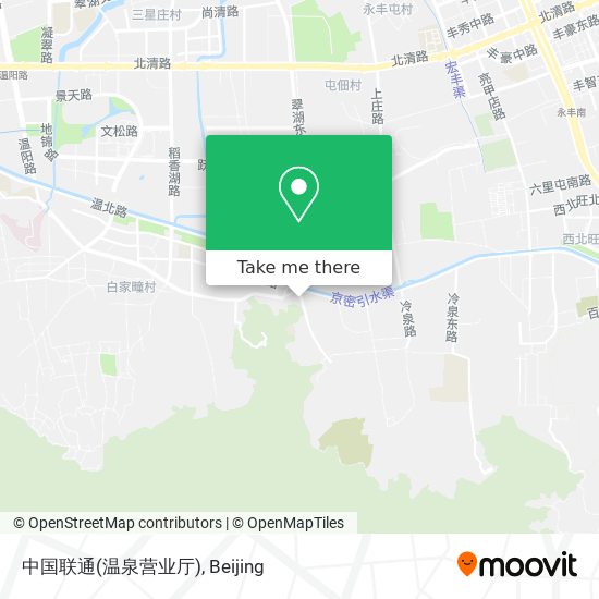 中国联通(温泉营业厅) map