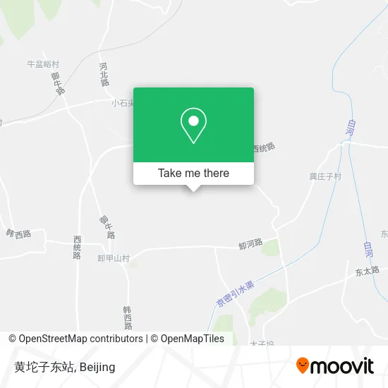 黄坨子东站 map
