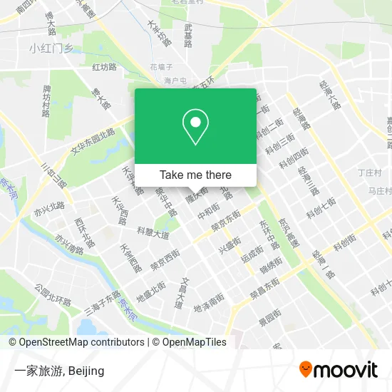 一家旅游 map