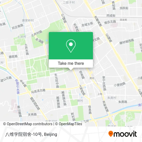 八维学院宿舍-10号 map