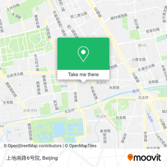 上地南路6号院 map