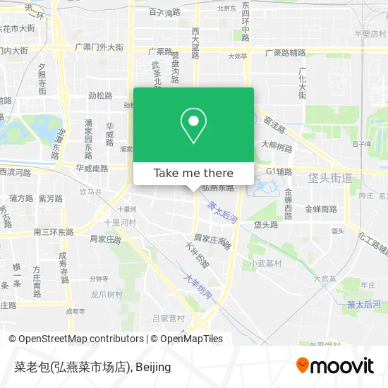 菜老包(弘燕菜市场店) map