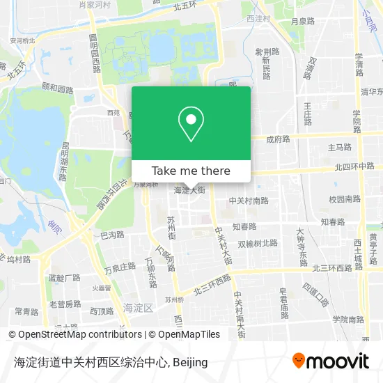 海淀街道中关村西区综治中心 map