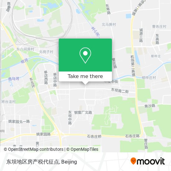 东坝地区房产税代征点 map