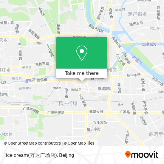 ice cream(万达广场店) map