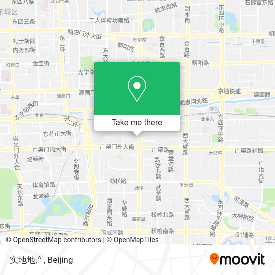 实地地产 map