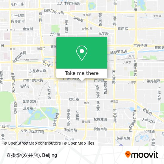 喜摄影(双井店) map