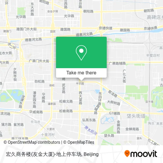 宏久商务楼(友金大厦)-地上停车场 map