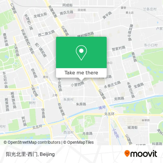 阳光北里-西门 map