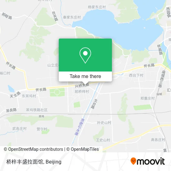 桥梓丰盛拉面馆 map