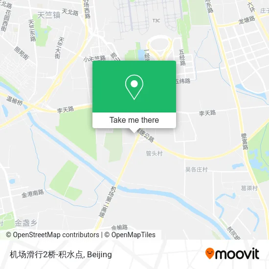 机场滑行2桥-积水点 map