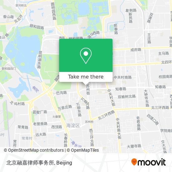 北京融嘉律师事务所 map